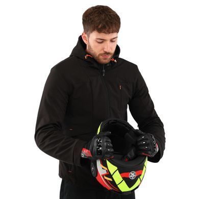 Моторукавиці короткі для міста із захистом SCOYCO Sensor Touch TG03 розмір M колір чорний