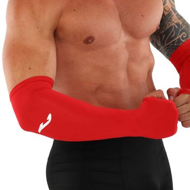 Нарукавник компрессионный рукав для спорта Joma ARM WARMER 400358-P02 размер S цвет красный