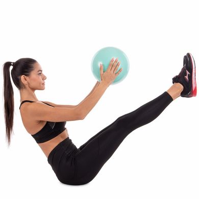 Мяч для пилатеса и йоги Pilates ball Mini Pastel Zelart FI-5220-20 20см мятный