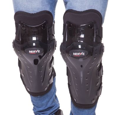 Наколенники защитные мото (колено, голень) 2шт NERVE MS-0736, Универсальный