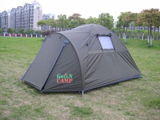 Двухместная палатка туристическая Green Camp 3006
