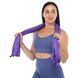 Рушник спортивний з мікрофібри в чохлі EVA CASE SPORTS TOWEL FRYFAST 4Monster T-EDT-80 колір фіолетовий