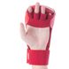 Перчатки для каратэ на резинке EVERLAST красные BO-3956, L