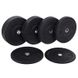 Бамперные диски резиновые Bumper Plates Zelart TA-2676-15 51мм 15кг черный