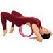Колесо для йоги масажне Zelart Fit Wheel Yoga FI-2437 фіолетовий-рожевий