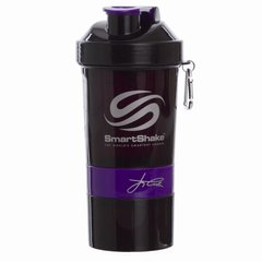 Шейкер 3-х камерный SMART SHAKER SIGN JAY CUTLER 6020027 600мл черный-фиолетовый