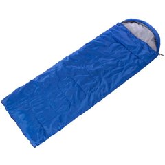 Спальний мішок ковдру з капюшоном (220 * 75 см) синій SY-068, Синий