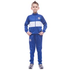 Костюм футбольнвый (спортивный костюм) детский LD-6131K-CH1, рост 125-135