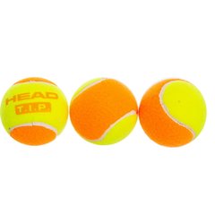 Мяч для большого тенниса тренировочный HEAD TIP ORANGE (3шт) 578223