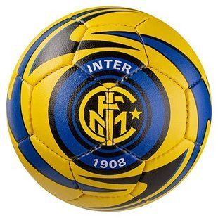 Мяч футбольный Grippy G-14 Inter Milan 2, желто/синий. GR4-451M/2