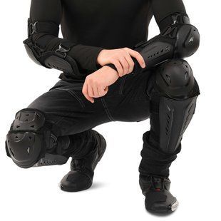 Комплект мотозахисту наколінники та налокітники PRO-BIKER P32 чорний
