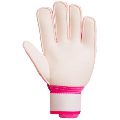 Перчатки для вратаря с защитными вставками на пальцы малиново-фиолетовые FB-893, 10