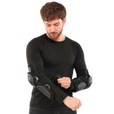 Комплект мотозахисту наколінники та налокітники PRO-BIKER P32 чорний