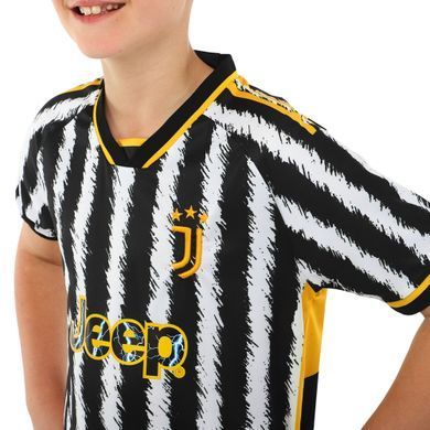 Форма футбольна дитяча із символікою футбольного клубу JUVENTUS домашня 2024 Zelart CO-6311 розмір 26, вік 12років, зріст 140-145