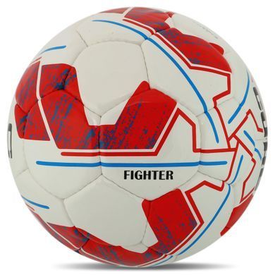 Мяч футбольный CORE FIGHTER FB-8465 цвет белый-черный