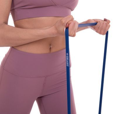 Гума петля для підтягувань та тренувань стрічка силова Zelart POWER BANDS FI-941-2 синій