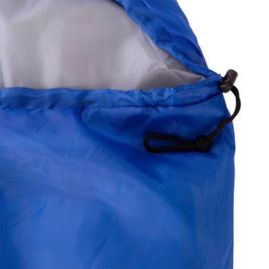 Спальный мешок одеяло с капюшоном (220*75 см) синий SY-068, Синий