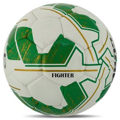 Мяч футбольный CORE FIGHTER FB-8465 цвет белый-черный