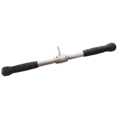 Ручка для тяги пряма з підвісом, що обертається, з PU накладкою Record 40 см TA-5703