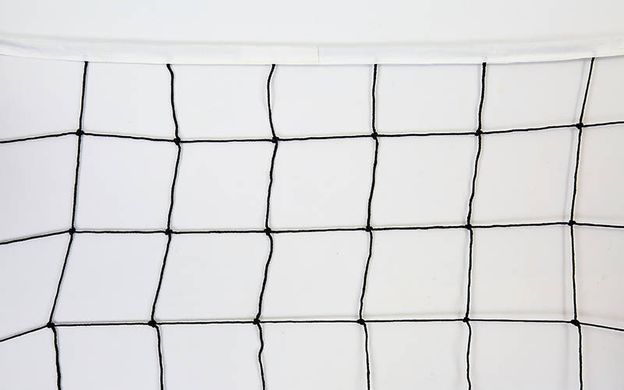Сетка волейбольная узловая с тросом ячейка 14 x 14 см C-7107