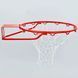 Кільце баскетбольне з сіткою для щита SPALDING STANDARD 7811SCNR &oslash;46см червоний