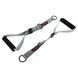 Ручки для тяги рукоятки для тренажеров со стропами MULTIPURPOSE HANDLES EZOUS F-04 2шт серый