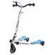 Самокат инерционный трайк TRIKKE SPEEDER SP06 цвет белый-голубой