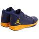 Обувь для баскетбола Jordan сине-оранжевые F819-4, 41