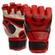 Перчатки для смешанных единоборств MMA PU ZELART красно-черные BO-1374, L
