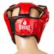 Боксерский шлем закрытый красный Flex Fireice FR-I475
