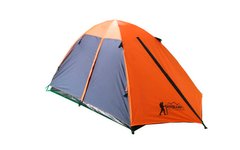 Трехместная палатка с тентом и коридором TOURIST CT17103