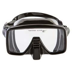 Снорклинг маска для плаванья Dolvor М109S, Черный