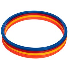 Кольца спортивные для тренировки d-40см (12шт) C-0815-40, Разные цвета