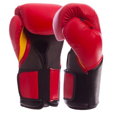 Боксерские перчатки 12 унций красные EVERLAST PRO STYLE ELITE P00001243, 12 унций