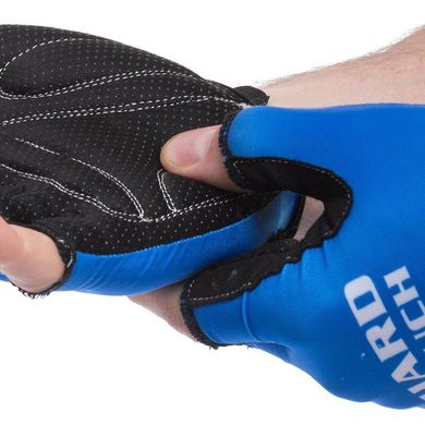 Перчатки для фитнеca HARD TOCH FG-004, Черно-синий
