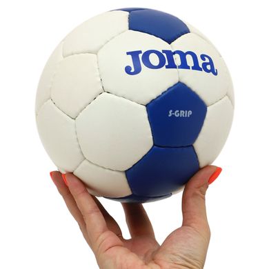 Мяч гандбольный Joma S-GRIP 400669-722 цвет белый-синий