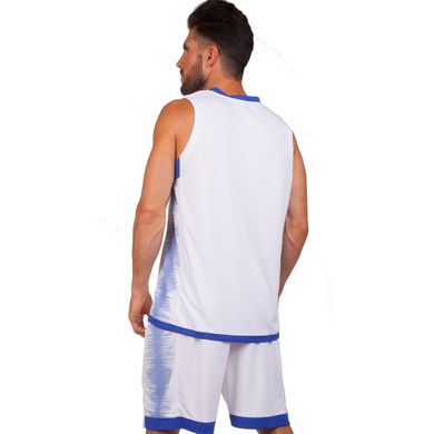 Форма баскетбольная мужская Lingo белая LD-8018, 160-165 см