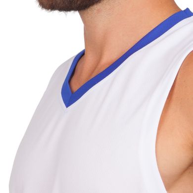 Форма баскетбольная мужская Lingo белая LD-8018, 160-165 см