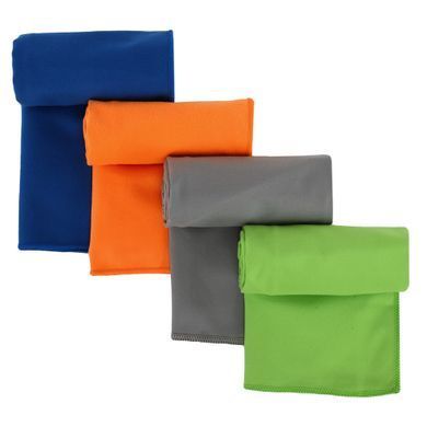 Полотенце спортивное из микрофибры COMPACT TOWEL 4Monster HG-CPT002 цвет синий