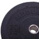 Бамперные диски резиновые Bumper Plates Zelart TA-2676-20 51мм 20кг черный