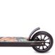 Самокат для трюков колеса d-100 см MICMAX D60, Черно-салатовый