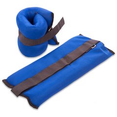 Утяжелители для рук и ног 3,5 кг (2 x 1,75 кг) синие TA-0021Р-3,5, Синий