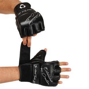 Рукавиці для змішаних єдиноборств MMA HARD TOUCH BO-5237 розмір S колір чорний