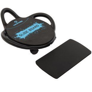 Платформа для пресса с подушкой для ног Abdominal wheel LiveUp LP8346 размер 60х52,5х22см черный