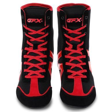 Боксерки обувь для бокса GFX GF-DK522 размер 45 цвет синий-черный