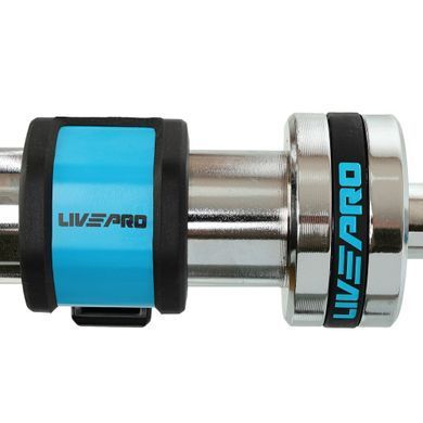 Замки быстросъемные для грифа Lock-Jaw PRO LiveUp LP8062 2шт диаметр-50мм черный