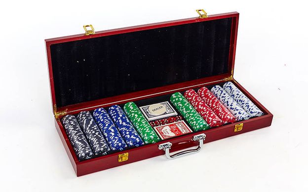Покерный набор 500 фишек IG-6645
