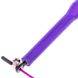Скакалка скоростная Кроссфит с подшипником и стальным тросом 2,7 м FI-1008A, Фиолетовый