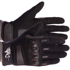 Перчатки тактические с закрытыми пальцами SILVER KNIGHT BC-7052, L Черный