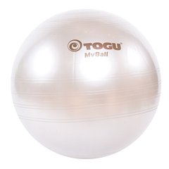 Мяч для занятий спортом надувной TOGU 75 см серебро 417601, Светло-серый